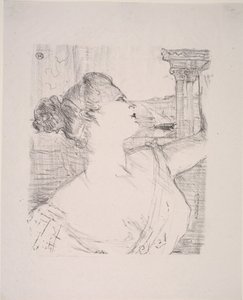Sybil Sanderson - Henri de Toulouse Lautrec