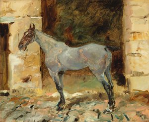 Cheval attaché, c.1881