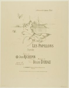 Les Papillons, de Mélodies de Désiré Dihau - Henri de Toulouse Lautrec