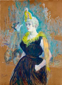 La Clownesse Cha-U-Kao - Henri de Toulouse Lautrec