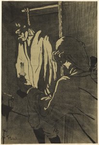 Le pendu - Henri de Toulouse Lautrec
