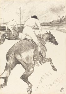 Le jockey - Henri de Toulouse Lautrec
