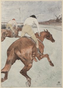 Le jockey, 1899 - Henri de Toulouse Lautrec