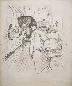 La Blanchisseuse, 1888 - Henri de Toulouse Lautrec