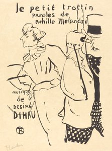 Le petit trottin - Henri de Toulouse Lautrec