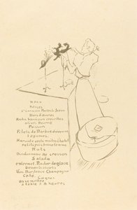 La modiste (Renée Vert) - Henri de Toulouse Lautrec