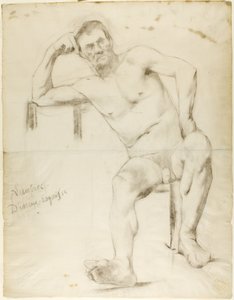 Le modèle Nizzavena, vers 1882-83 - Henri de Toulouse Lautrec