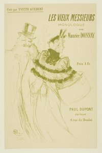 Les Vieux Messieurs - Henri de Toulouse Lautrec