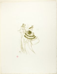 Les vieux messieurs - Henri de Toulouse Lautrec
