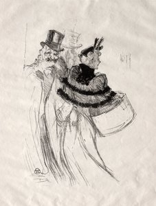 Le Vieux Monsieur - Henri de Toulouse Lautrec