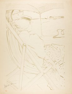 Le passager dans la cabine 54—Une croisière - Henri de Toulouse Lautrec