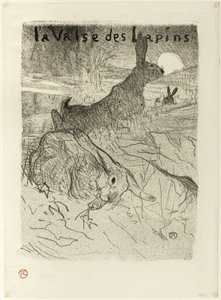 La valse des lapins - Henri de Toulouse Lautrec