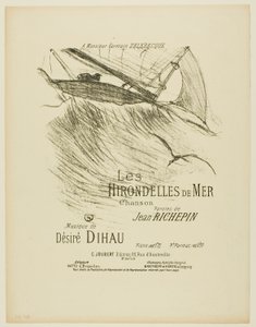 Les hirondelles de mer, de Mélodies de Désiré Dihau - Henri de Toulouse Lautrec