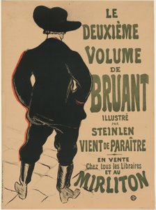 Le deuxième volume par Bruant - Henri de Toulouse Lautrec