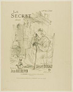 Le Secret, de Mélodies de Désiré Dihau - Henri de Toulouse Lautrec