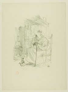 The Secret, from Mélodies de Désiré Dihau - Henri de Toulouse Lautrec