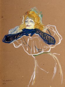 La chanteuse Yvette Guilbert - Henri de Toulouse Lautrec