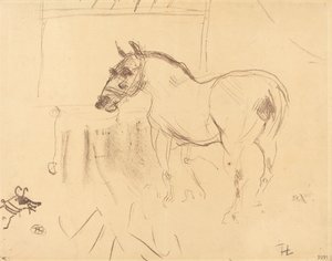 Le petit poney de Calmèse - Henri de Toulouse Lautrec