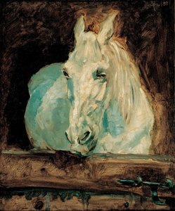 La gazelle au cheval blanc, 1881 - Henri de Toulouse Lautrec