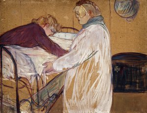 Deux femmes faisant leur lit, 1891
