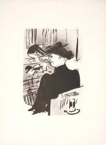 Une spectatrice - Henri de Toulouse Lautrec