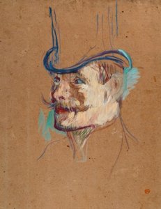 William Warrener au Moulin Rouge - Henri de Toulouse Lautrec
