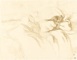 Femme couchée