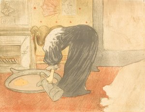 Femme au tub, 1896 - Henri de Toulouse Lautrec