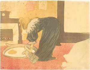 Femme au tub - Henri de Toulouse Lautrec