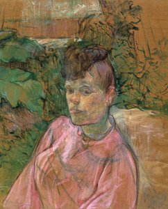 Femme dans le jardin de Monsieur Forest, 1889-1891 - Henri de Toulouse Lautrec