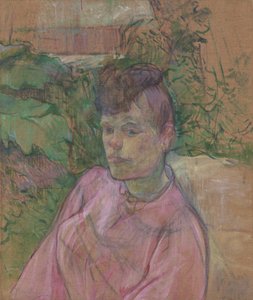 Femme dans le jardin de Monsieur Forest, 1889-91 - Henri de Toulouse Lautrec
