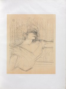 Yvette Guilbert-Série anglaise : Dans la glu, 1898 - Henri de Toulouse Lautrec