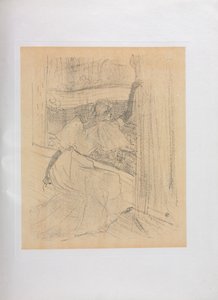 Yvette Guilbert-Série anglaise: Saluant le public - Henri de Toulouse Lautrec