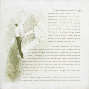 Yvette Guilbert-Série française : No. 2, 1894 - Henri de Toulouse Lautrec