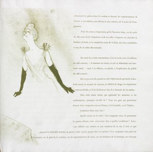 Yvette Guilbert - Série française : N° 4 - Henri de Toulouse Lautrec