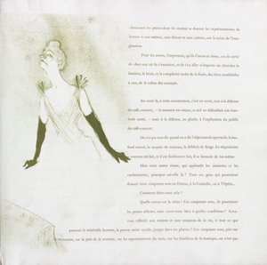Yvette Guilbert-Série française : No. 4 - Henri de Toulouse Lautrec
