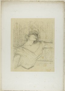 Yvette Guilbert—Dans la Glu, de Yvette Guilbert - Henri de Toulouse Lautrec