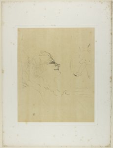 Yvette Guilbert—Pessima, de Yvette Guilbert - Henri de Toulouse Lautrec