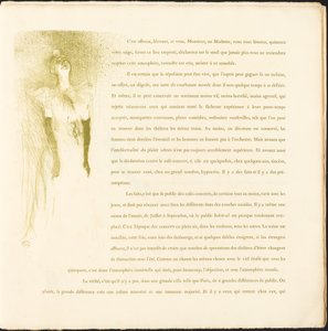 Yvette Guilbert - Henri de Toulouse Lautrec