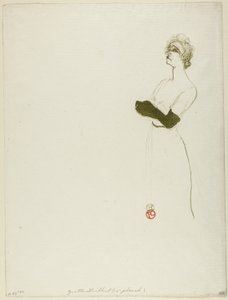 Yvette Guilbert - Henri de Toulouse Lautrec