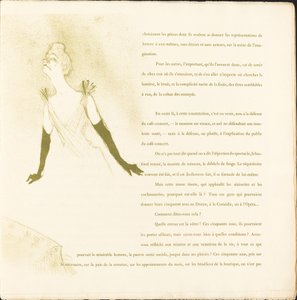 Yvette Guilbert - Henri de Toulouse Lautrec