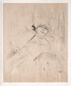 Yvette Guilbert : Chanson Ancienne, 1898 - Henri de Toulouse Lautrec