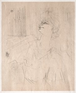 Yvette Guilbert: à Ménilmontant, de Bruant - Henri de Toulouse Lautrec