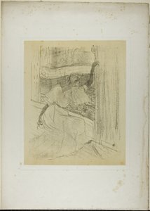 Yvette Guilbert saluant, de Yvette Guilbert - Henri de Toulouse Lautrec