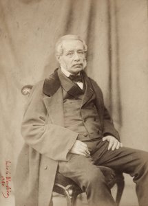 Brouillard, photographie par Henri de la Blanchère (1821-1880), 39 boulevard des Capucines Paris en 1839 (photo n/b) - Henri de la Blanchere