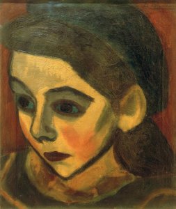 Jeune fille bretonne - Henri Victor Gabriel Le Fauconnier