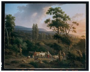 Une paire de paysages