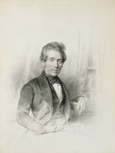 Portrait de Louis Johannes Herckenrath, consul du Texas, 1843 - Henricus Wilhelmus Couwenberg