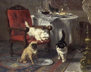 Un morceau de fromage - Henriëtte Ronner Knip