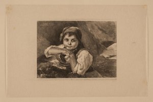 Une fille de ferme